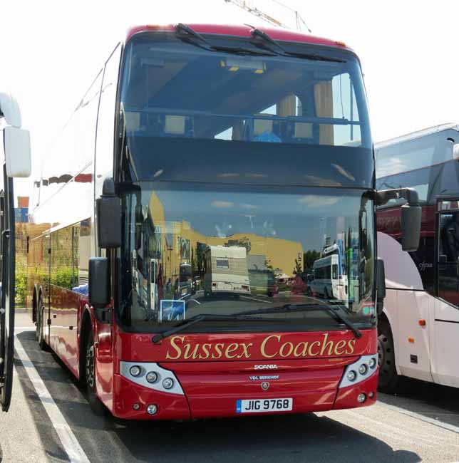 Sussex Coaches Scania K114EB Berkhof Axial JIG9768